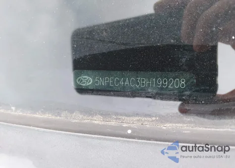 2011 Hyundai Sonata Limited z USA, uszkodzony, nr VIN 5NPEC4AC3BH199208